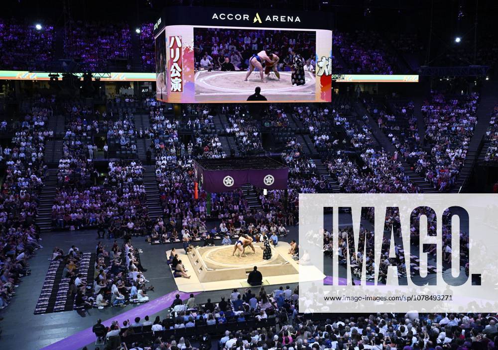 Sumo: Paris tournament A two-day sumo tournament opens at Accor Arena in Paris on June 13, 2026. A14AA0005618595P