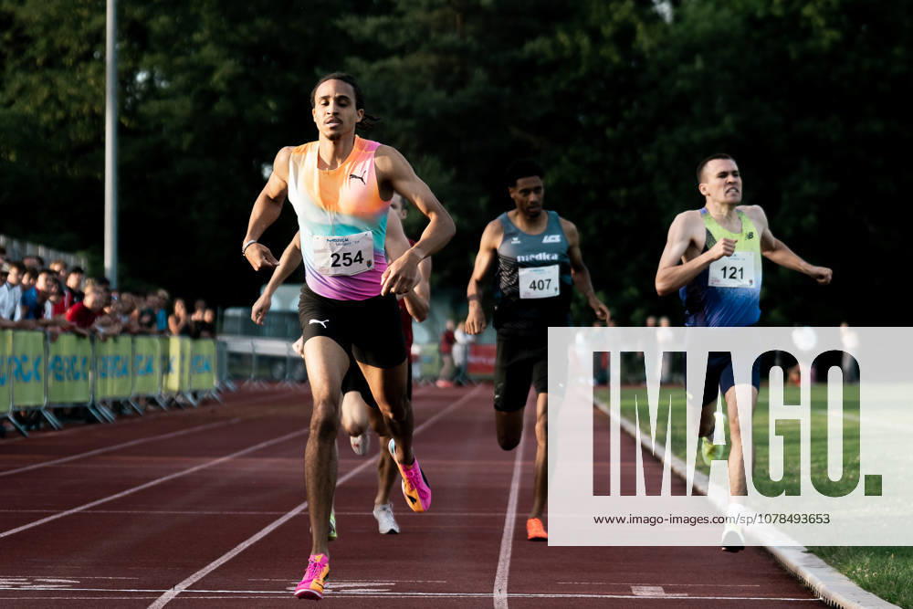 Skupin Alfa Malik LG Offenburg, 254, 800m male , GER, Leichtathletik, Athletics, Merck Laufgala, Pfungstadt, 13 06 2026, GER, Leichtathletik, Athletics, Merck Laufgala, Pfungstadt, 13 06 2026 Pfungstadt