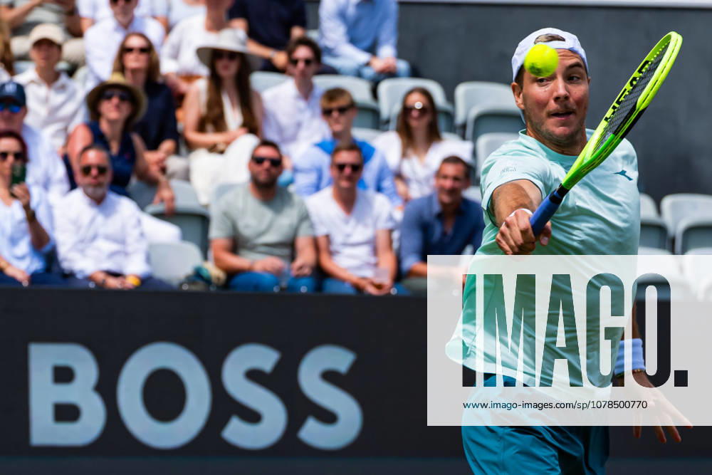 Jan-Lennard Struff (GER) during the Singles Final Match between Daniil Glinka (EST) and Stefanos Sakellaridis (GRC) vs. Yannik Hanfmann (GER) and Jan-Lennard Struff (GER) at BOSS OPEN 2026, Tennisanlage Weissenhof on June 14, 2026 in Stuttgart, Germany. Baden-Württemberg Germany