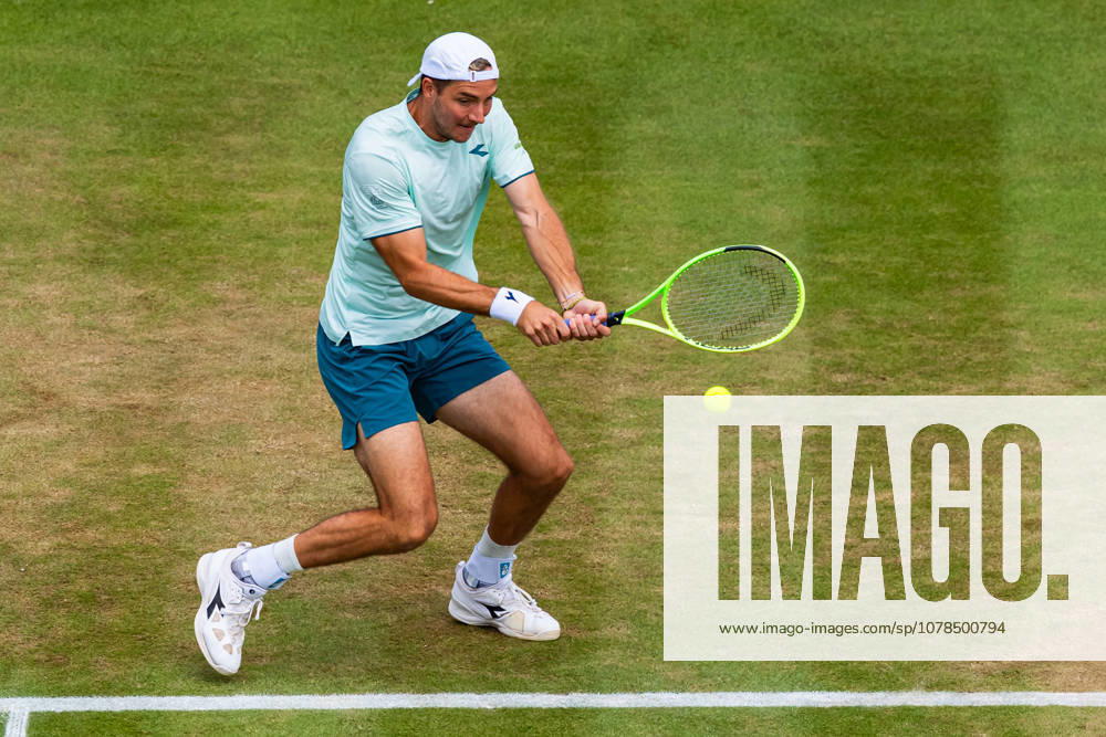 Jan-Lennard Struff (GER) during the Singles Final Match between Daniil Glinka (EST) and Stefanos Sakellaridis (GRC) vs. Yannik Hanfmann (GER) and Jan-Lennard Struff (GER) at BOSS OPEN 2026, Tennisanlage Weissenhof on June 14, 2026 in Stuttgart, Germany. Baden-Württemberg Germany