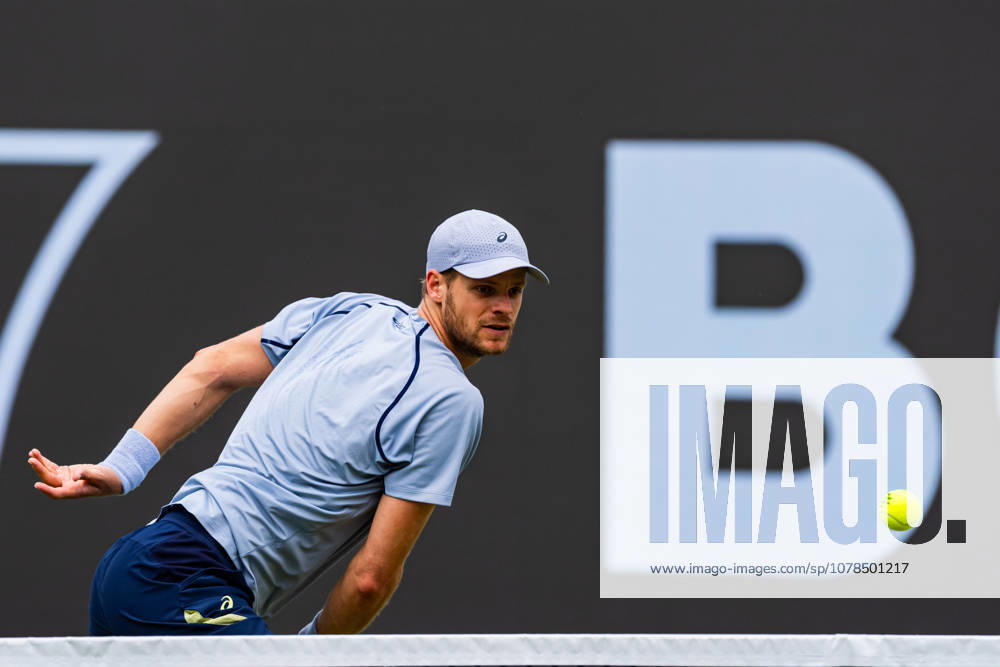 Yannik Hanfmann (GER) during the Doubles Final Match between Daniil Glinka (EST) and Stefanos Sakellaridis (GRC) vs. Yannik Hanfmann (GER) and Jan-Lennard Struff (GER) at BOSS OPEN 2026, Tennisanlage Weissenhof on June 14, 2026 in Stuttgart, Germany. Baden-Württemberg Germany