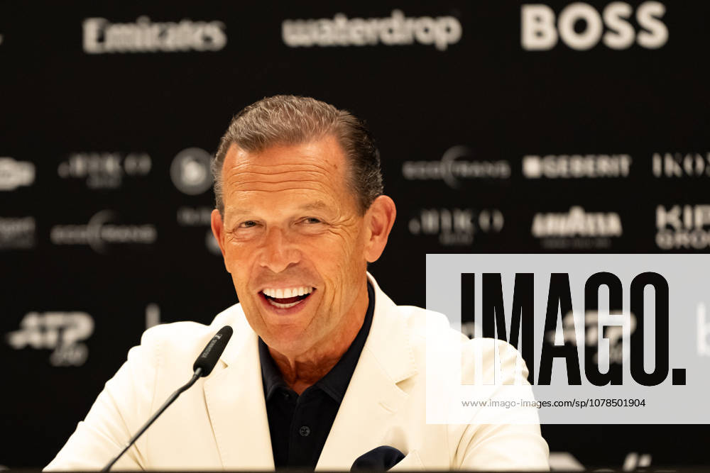Daniel Grieder (CEO Hugo Boss AG) during the closing Pressconference at BOSS OPEN 2026, Tennisanlage Weissenhof on June 14, 2026 in Stuttgart, Germany. Baden-Württemberg Germany