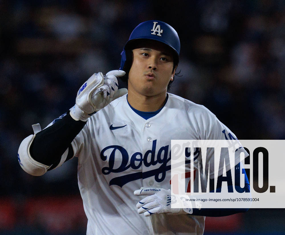 Shohei Ohtani 17 of the Los Angeles Dodgers rounds the bases after hitting a solo home run in the sixth inning during a regular season MLB, Baseball Herren, USA game against the Tampa Bay Rays on Tuesday June 16, 2026 at Dodger Stadium in Los Angeles, California. Dodgers defeat Rays, 1-0. JAVIER ROJAS PI Los Angeles USA - ZUMAp124 20260616_zaa_p124_006