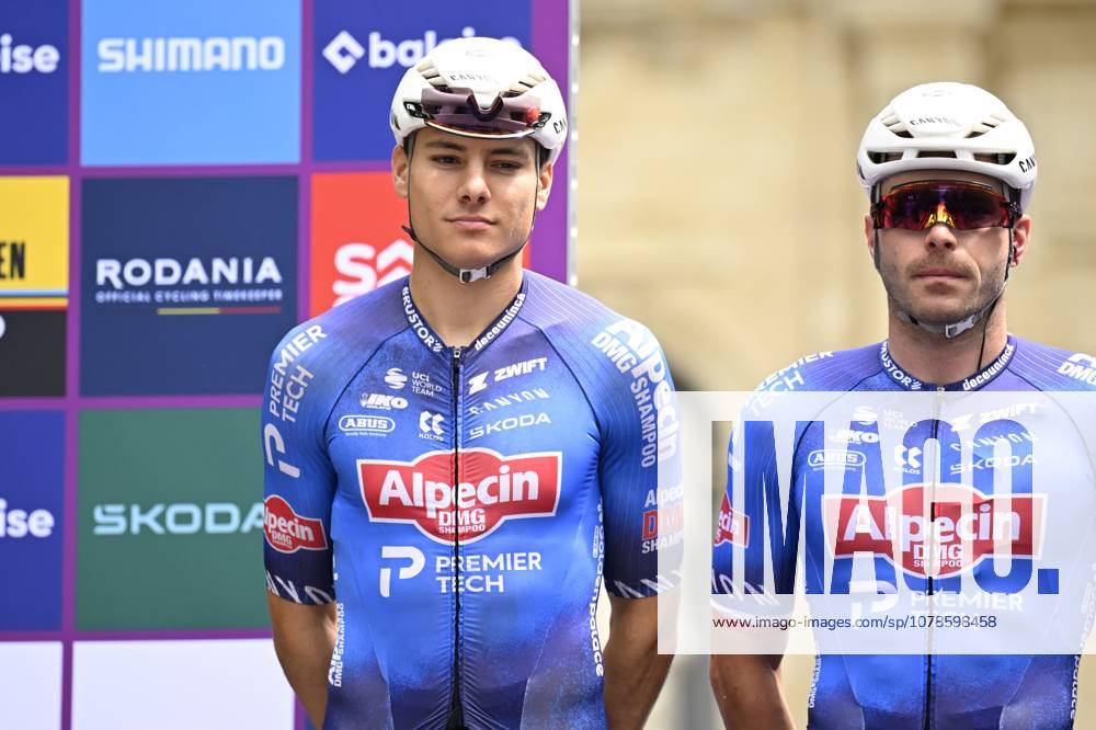 Baloise Belgium Tour 2026 Stage 1 SCHERPENHEUVEN-ZICHEM, BELGIUM - JUNE 17 : Geens Jonas (BEL) of Alpecin - Premier Tech during stage 1 of the 95th edition of Baloise Tour of Belgium an UCI ProSeries 2.Pro cycling road race stage for Men Elite of 187.9 km with start in Scherpenheuven-Zichem and finish in Scherpenheuven-Zichem on June 17, 2026 in Scherpenheuven-Zichem, Belgium, 17 06 2026 ( Motordriver Stephan Boone - Scherpenheuven-Zichem Belgium