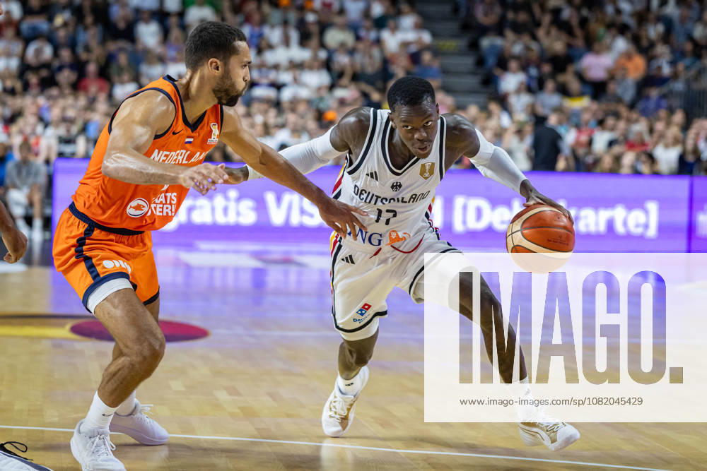 Basketball Cologne, August 27, 2026, World Cup Qualifier: Germany (GER) vs. Netherlands (NED), Dennis Schröder, Schroeder, Germany, No. 17, Schröder, Schroder