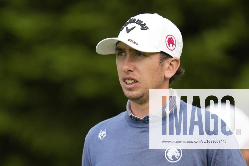 SUTTON COLDFIELD, ENGLAND - AUG 28: Tom McKibbin (NIR) walks from the ninth tee during the completion of the delayed Round 1 at the 2026 Husqvarna British Masters at The Belfry, Sutton Coalfield on August 28, 2026 in Warwickshire, England The 2026 Husqvarna British Masters
