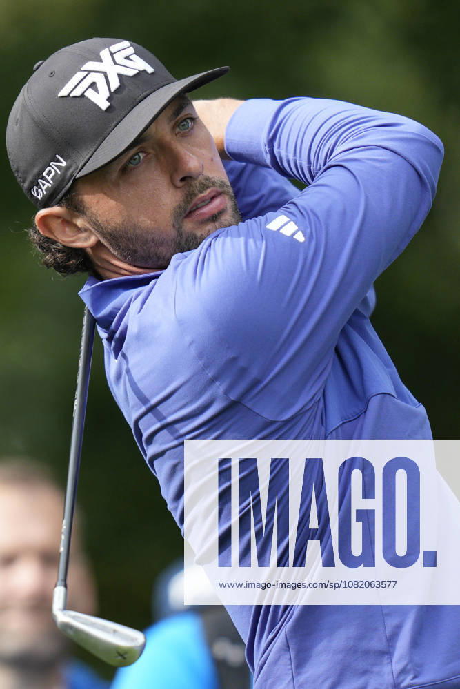 SUTTON COLDFIELD, ENGLAND - AUG 28: Marco Penge (ENG) plays from the sixth tee during the completion of the delayed Round 1 at the 2026 Husqvarna British Masters at The Belfry, Sutton Coalfield on August 28, 2026 in Warwickshire, England The 2026 Husqvarna British Masters