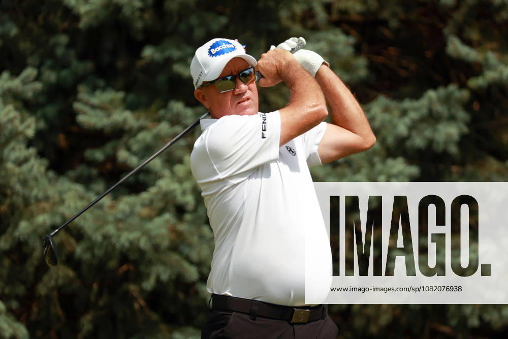 The Ally Challenge GRAND BLANC,MICHIGAN-AUGUST 28: Scott Hend of Australia hits from the 2nd tee during the first round of The Ally Challenge presented by McLaren at Warwick Hills Golf & Country Club, Grand Blanc, MI, USA Friday, August 28, 2026. Grand Blanc Michigan United States