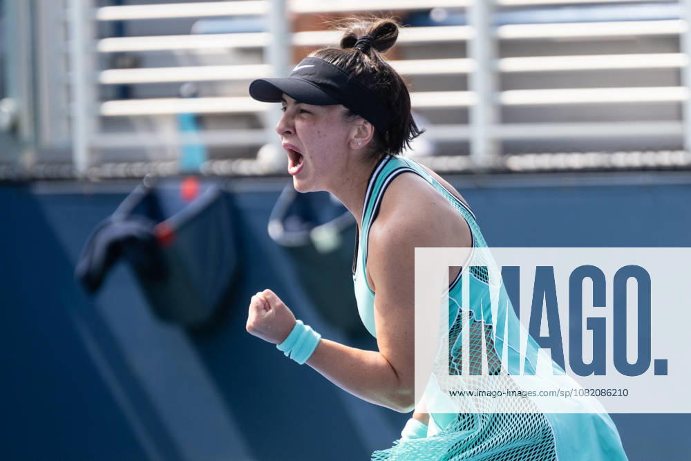 US Open qualifying final round NEW YORK, USA - AUGUST 28: Bianca Andreescu reacts during a women s qualifying singles match final round of the 2026 US Open Championship at USTA Billie Jean King National Tennis Center on August 28, 2026 in Flushing, NY. Bianca Andreescu lost in three sets, she needed twice medical attention during 3rd set and was visibly physically exhausted. Lev Radin Anadolu New York United States. Editorial use only. Please get in touch for any other usage.