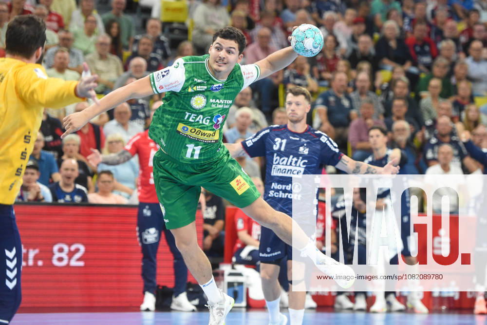 Handball I Men I 2026–2027 Season I Bundesliga I Matchday 1 I SG Flensburg Handewitt vs. ThSV Eisenach I August 28, 2026 Gian Attenhofer 11, ThSV Eisenach