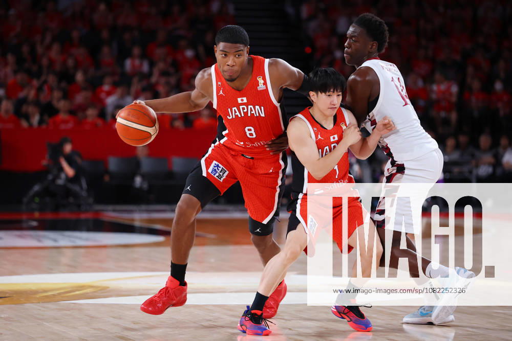 (L-R) Rui Hachimura, Takumi Saito (JPN), AUGUST 31, 2026 - Basketball : FIBA Basketball World Cup 2027 Asian Qualifiers Window4 between Japan - Qatar at Toyota Arena Tokyo, Tokyo, Japan. Noxthirdxpartyxsales aflo_344048461 YUTAKAx