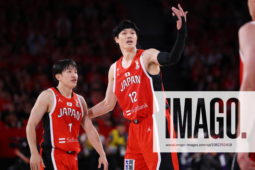 (L-R) Takumi Saito, Yuta Watanabe (JPN), AUGUST 31, 2026 - Basketball : FIBA Basketball World Cup 2027 Asian Qualifiers Window4 between Japan - Qatar at Toyota Arena Tokyo, Tokyo, Japan. Noxthirdxpartyxsales aflo_344108235 YUTAKAx