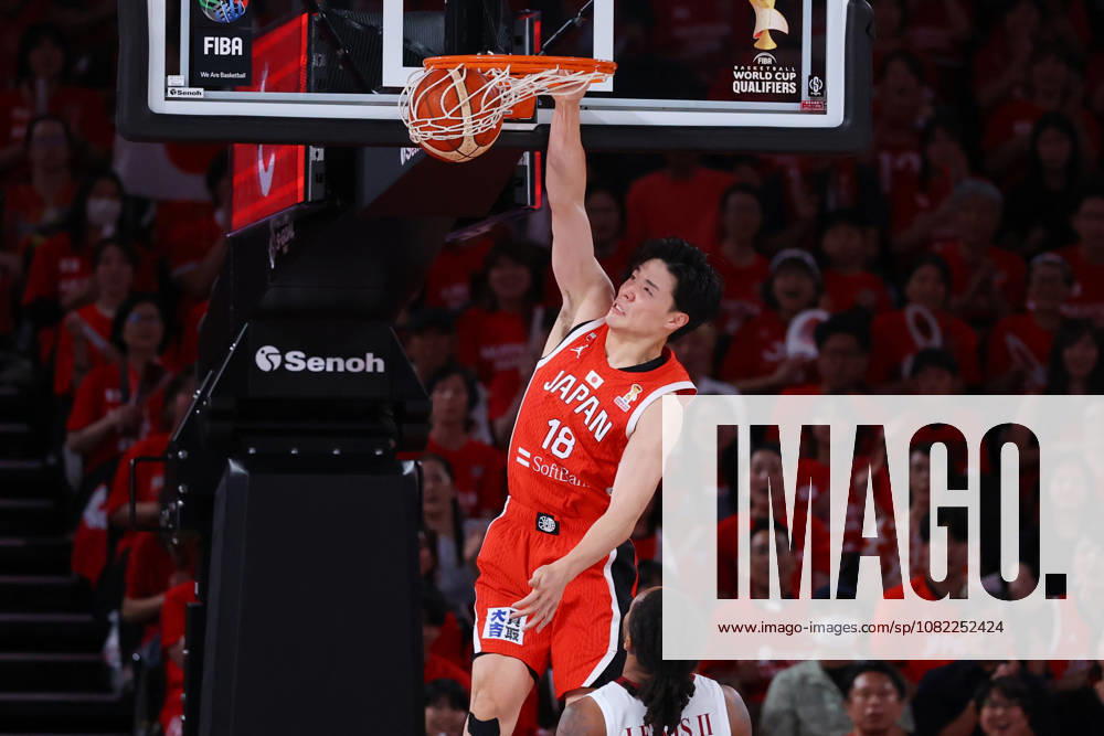 Yudai Baba (JPN), AUGUST 31, 2026 - Basketball : FIBA Basketball World Cup 2027 Asian Qualifiers Window4 between Japan - Qatar at Toyota Arena Tokyo, Tokyo, Japan. Noxthirdxpartyxsales aflo_344109642 YUTAKAx