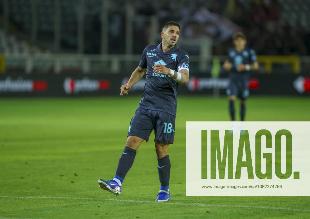 IPA88009313 - Giovanni Simeone of Torino FC during the 2026 27 Coppa Italia soccer match between Torino FC and AC Monza on September 1, 2026, at the Stadio Olimpico Grande Torino in Turin, Italy. Photo by Nderim KACELI