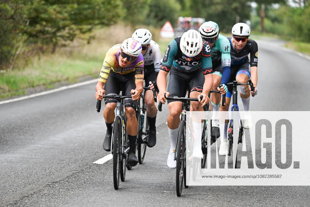 2026 Lloyds Tour of Britain Men Picture by Zac Williams SWpix.com - 02 09 2026 - Cycling - UCI ProSeries - 2026 Lloyds Tour of Britain Men - Stage 1: Lincoln to Lincoln (182.5km) - The breakaway Cycling