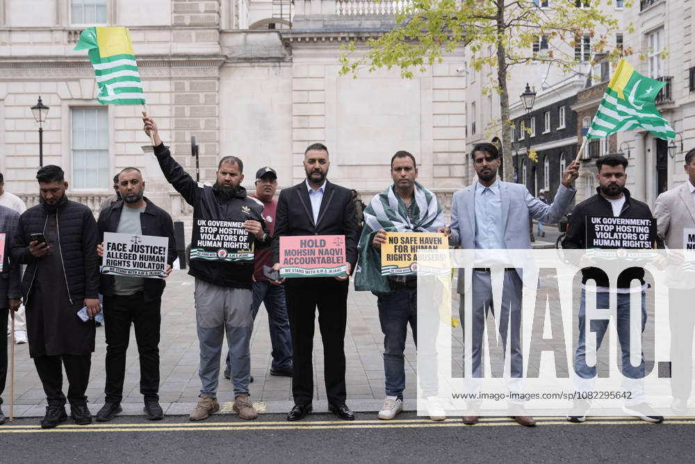 Audience at Clarence House People take part in a protest outside Clarence House in London as King Charles III meets members of the Pakistan National Cricket Team during an audience with the team. Picture date: Wednesday September 2, 2026., Credit:Stefan Rousseau PA ROTA - B68 Avalon UK, London