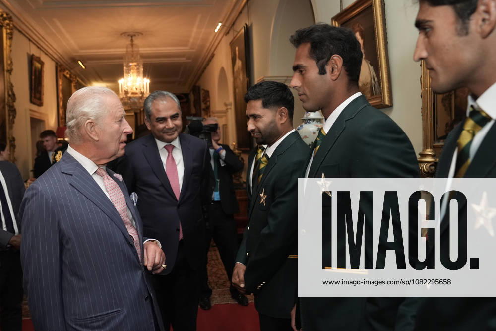 Audience at Clarence House King Charles III meets members of the Pakistan National Cricket Team during an audience with the team at Clarence House in London. Picture date: Wednesday September 2, 2026., Credit:Stefan Rousseau PA ROTA - B68 Avalon UK, London