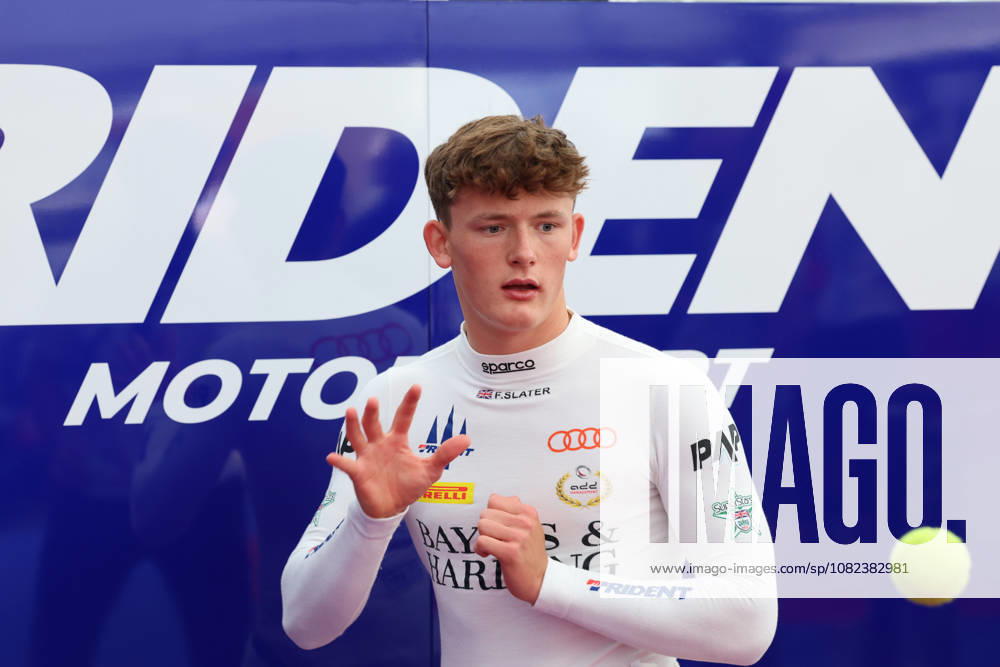 Monza, Italy, September 3–6, 2026, 2026 FIA Formula 3 Championship, Italy, Monza, Saturday Sprint Race. Pictured: Freddie Slater (GBR 5) warming up with tennis balls at the Autodromo Nazionale Monza.