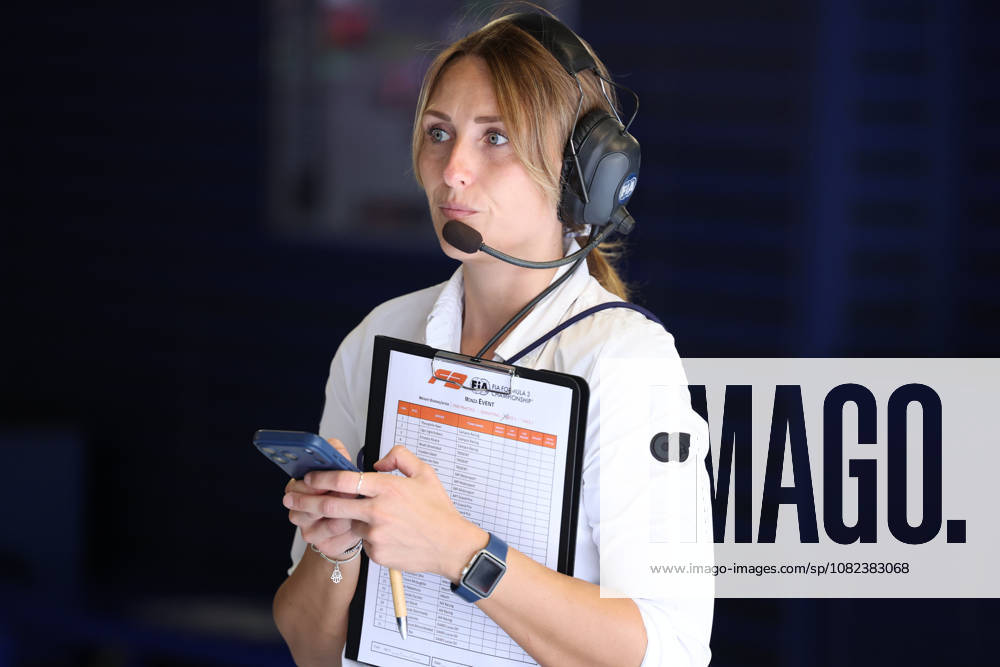 Monza, Italy, September 3–6, 2026, 2026 FIA Formula 3 Championship, Italy, Monza, Saturday Sprint Race. Pictured: F3 Technical Director Jana Mühlner, Autodromo Nazionale Monza