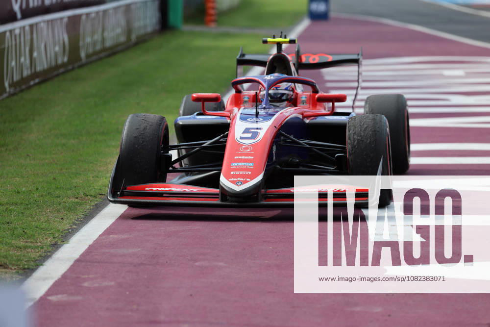 Monza, Italy, September 3–6, 2026, 2026 FIA Formula 3 Championship, Italy, Monza, Saturday Sprint Race. Pictured: Freddie Slater (GBR) in 5th place on his way to the Parc Ferme at the Autodromo Nazionale Monza