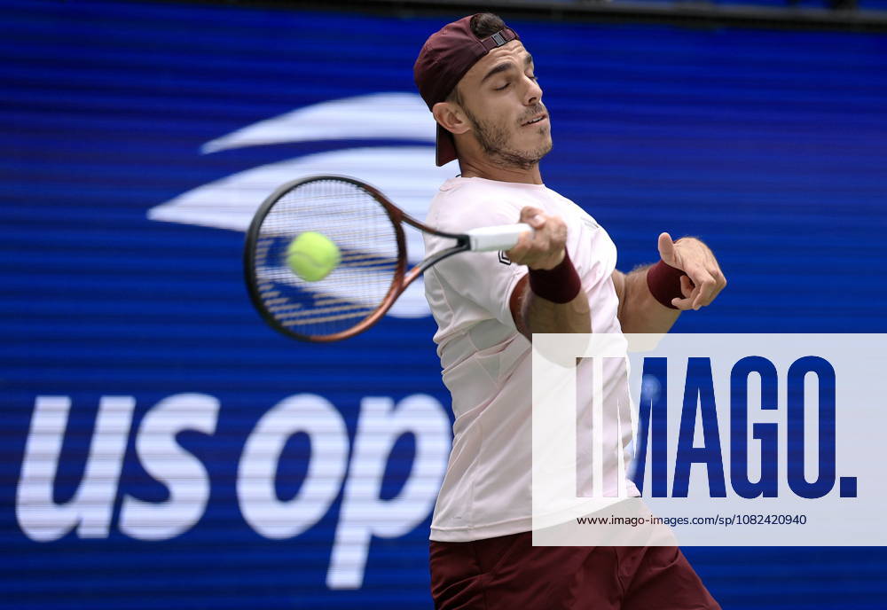 US Open tennis tournament - Day 7 Francisco Cerundolo of Argentina in action against Taylor Fritz of USA during the Men‚Äôs Singles round 3 of the US Open Tennis Championships at the USTA Billie Jean King National Tennis Center in Flushing Meadows, New York, USA, 05 September 2026. The 2026 US Open tournament runs from 23 August through 13 September. FLUSHING MEADOWS NEW YORK United States