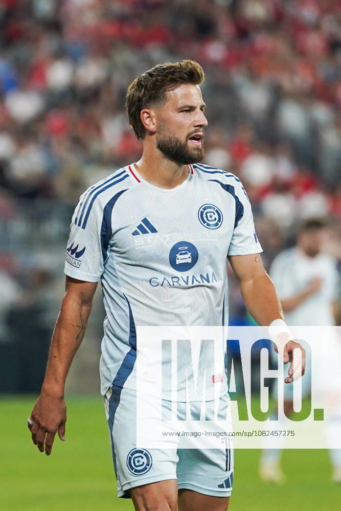 Toronto FC v Chicago Fire FC - MLS, Fussball Herren, USA Philip Zinckernagel 11 of Chicago Fire FC looks on during the Major League Soccer Match between Toronto FC and Chicago Fire FC at BMO Field Stadium. on September 5, 2026 in Toronto, Canada. (Photo by Leonardo Ramirez Eyepix Group)