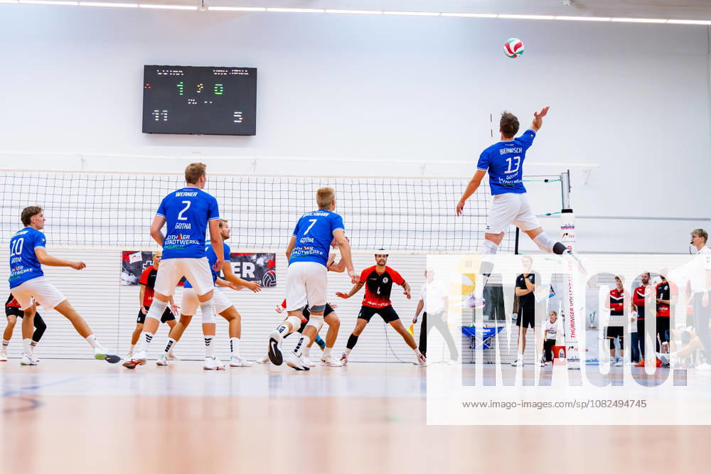 GER, Volleyball, Men, Season 26, Thuringia Cup Final, Volleyball Day, Blue Volleys Gotha vs. VSV Jena 90 Ben Bierwisch Blue Volleys Gotha, 13 99089 Erfurt, Rieths Sports Complex, Thuringia, Germany