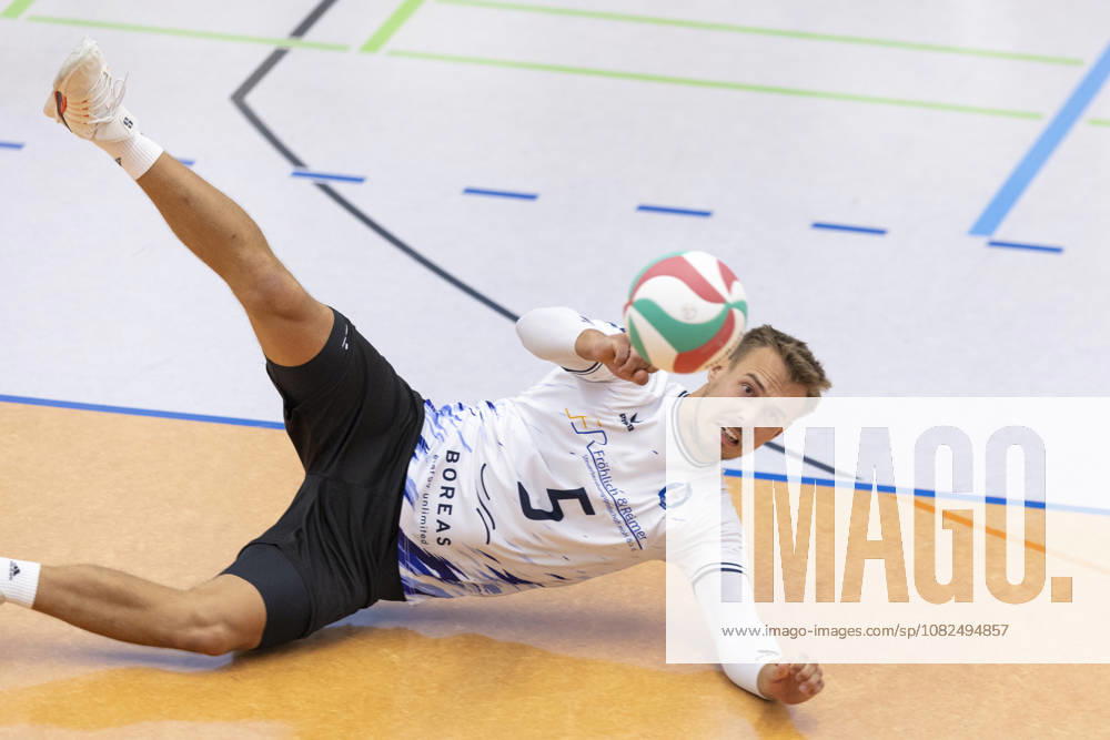 TVV Men s Cup Final: Blue Volleys Gotha vs. 1 VSV Jena 90, Erfurt, September 6, 2026, Len Spankowski 5, Blue Volleys Gotha, TVV Men s Cup Final: Blue Volleys Gotha vs. 1 VSV Jena 90, Riethsporthalle, Erfurt September 6, 2026