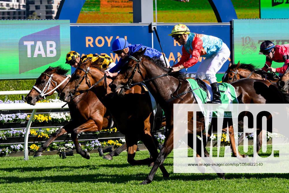 RACING THE EVEREST, Jockey Chad Schofield rides Tempted to victory in Race 7, The TAB Everest, during The Everest Day at Royal Randwick Racecourse in Sydney, Saturday, October 17, 2026. ( NO ARCHIVING, SYDNEY NEW SOUTH WALES Australia