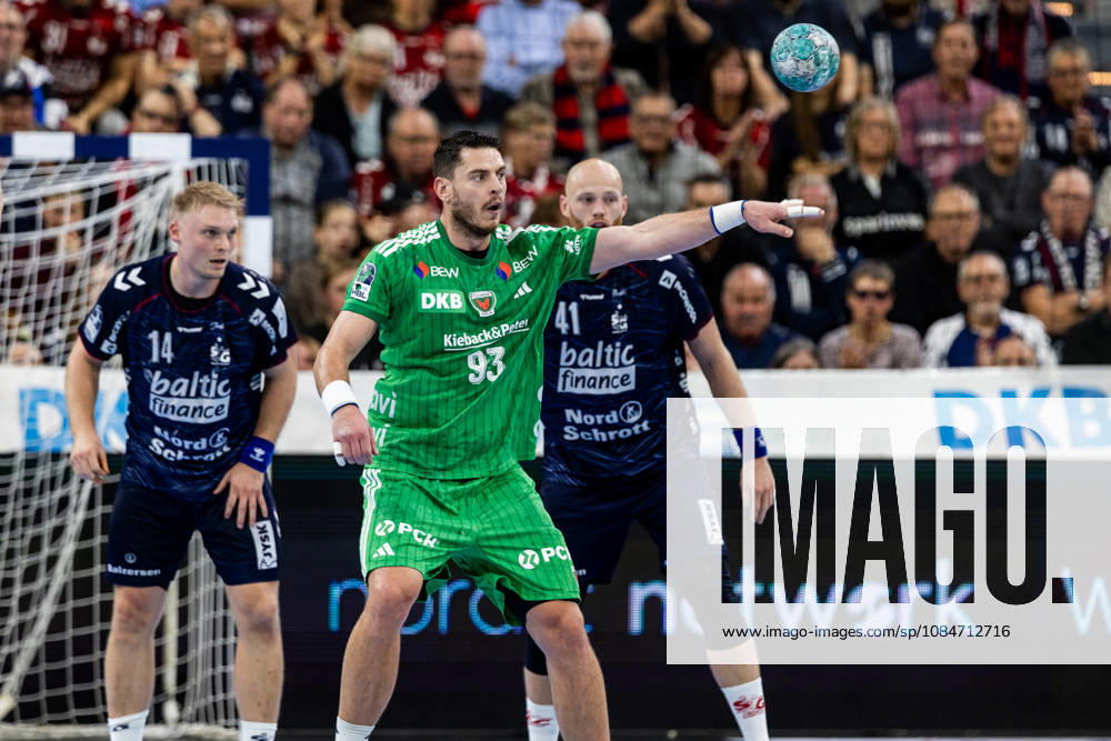 Opel HBL SG Flensburg Handewitt vs. Füchse Berlin, October 18, 2026, Mijajlo Marsenic No. 93, Füchse Berlin vs. Opel HBL SG Flensburg Handewitt, GGW Arena