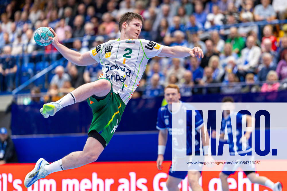 Oskar Neudeck, Frisch Auf Göppingen, 2nd in goal-scoring, GER; TBV Lemgo Lippe vs. Frisch Auf Göppingen, Handball, 1st Bundesliga, Matchday 9, 2026–2027 season, October 18, 2026, GER, TBV Lemgo Lippe vs. Frisch Auf Goeppingen, Handball, 1st Bundesliga, Matchday 9, 2026–2027 season, October 18, 2026, Lemgo