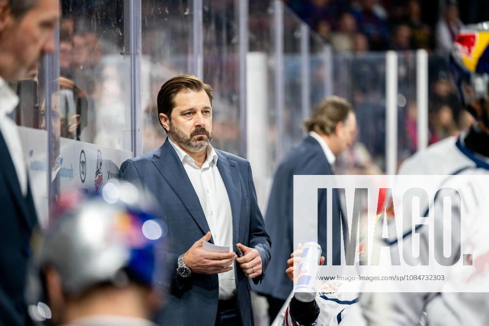 Oliver David, Trainer, Coach, Head Coach, RBM, Nuremberg Ice Tigers vs. Red Bull Munich, Ice Hockey, Penny DEL, Matchday 10, October 18, 2026, Nuremberg Ice Tigers vs. Red Bull Munich, Ice Hockey, Penny DEL, Matchday 10