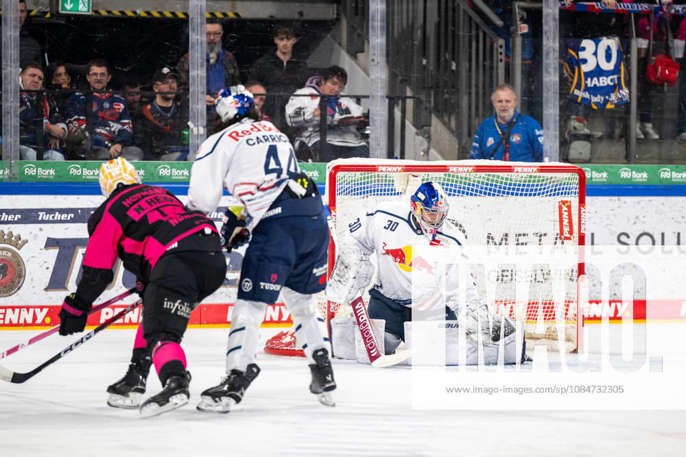 Antoine Bibeau, 30, RBM, Nuremberg Ice Tigers vs. Red Bull Munich, Ice Hockey, Penny DEL, Matchday 10, October 18, 2026, Nuremberg Ice Tigers vs. Red Bull Munich, Ice Hockey, Penny DEL, Matchday 10