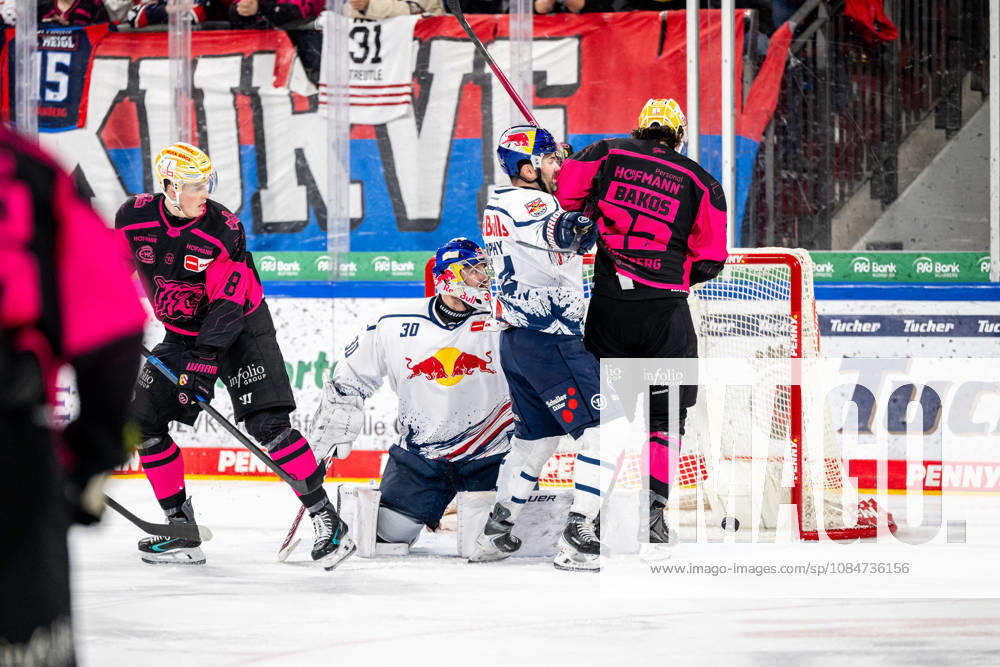 2026–2027 Ice Hockey Season, Penny DEL, Nuremberg Ice Tigers, Icetigers, Red Bull Munich, ThHa Antoine Bibeau, 30, Red Bull Munich, RBM, Ryan Murphy, 24, Red Bull Munich, RBM Timo Bakos 22, Nuremberg Ice Tigers, NIT Shot on goal, Kick, Foot