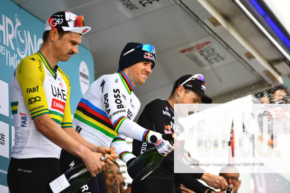 Les Herbiers, Pays De La Loire, France: Red BullÃBoraÃHansgrohes Belgian rider Remco Evenepoel competes in the Chrono des Nations in Les Herbiers, France, on October 18, 2026. Chrono Des Nations - ZUMAh284 20261018_znp_h284_006