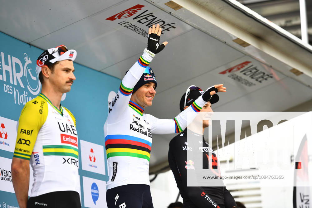 Les Herbiers, Pays De La Loire, France: Red BullÃBoraÃHansgrohes Belgian rider Remco Evenepoel competes in the Chrono des Nations in Les Herbiers, France, on October 18, 2026. Les Herbiers France - ZUMAh284 20261018_znp_h284_001