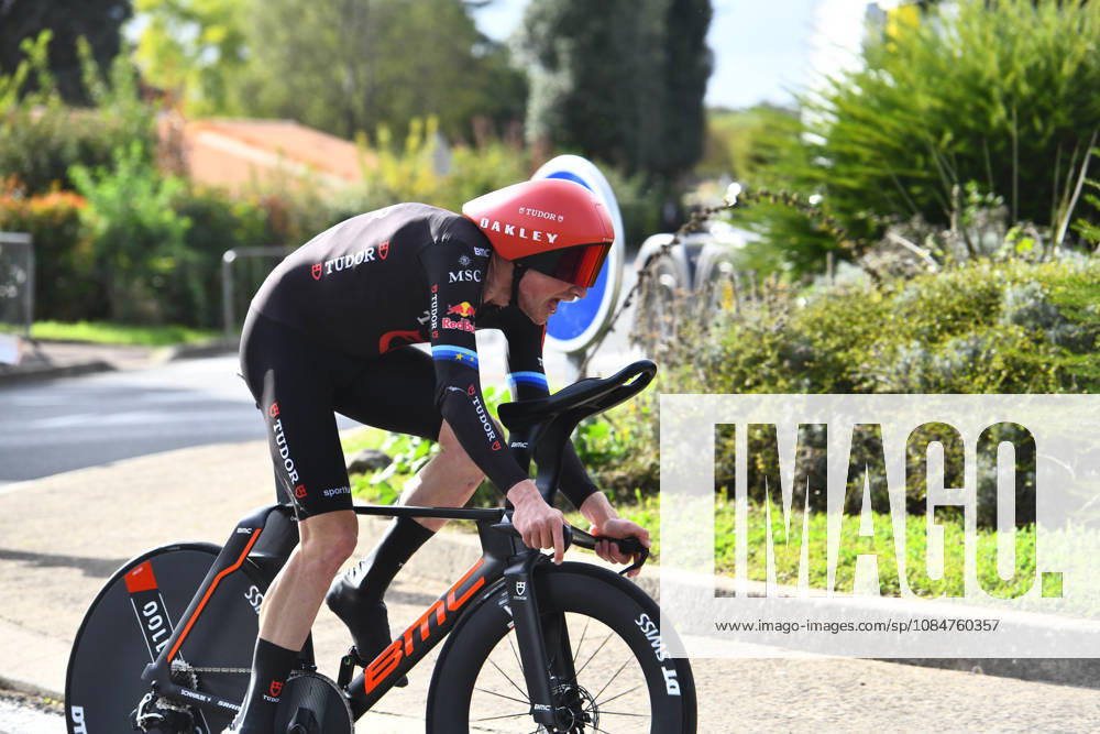 Les Herbiers, Pays De La Loire, France: Team Tudor Pro Cycling Team s Swiss rider Stefan Kung competes in the Chrono des Nations in Les Herbiers, France, on October 18, 2026. Les Herbiers France - ZUMAh284 20261018_znp_h284_002