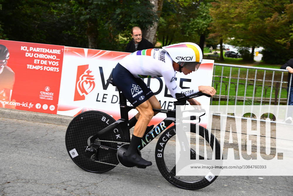 Les Herbiers, Pays De La Loire, France: South African cyclist Stefan de Bod of the .Modern Adventure Pro Cycling team competes in the Chrono des Nations in Les Herbiers, France, on October 18, 2026. Les Herbiers France - ZUMAh284 20261018_znp_h284_016