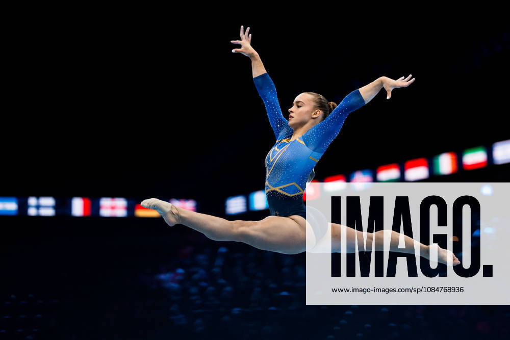 Nathalie Westlund of Sweden competes in the women’s floor exercise qualifiers during day three of the 2026 Artistic Gymnastics World Championships on October 19, 2026 in Rotterdam. Photo by Joel Marklund, BILDBYRÅN, code JM JM0860 bbeng artistic gymnastics gymnastics world championships women s artistic gymnastics artistic gymnastics gymnastics world championships women s Sweden