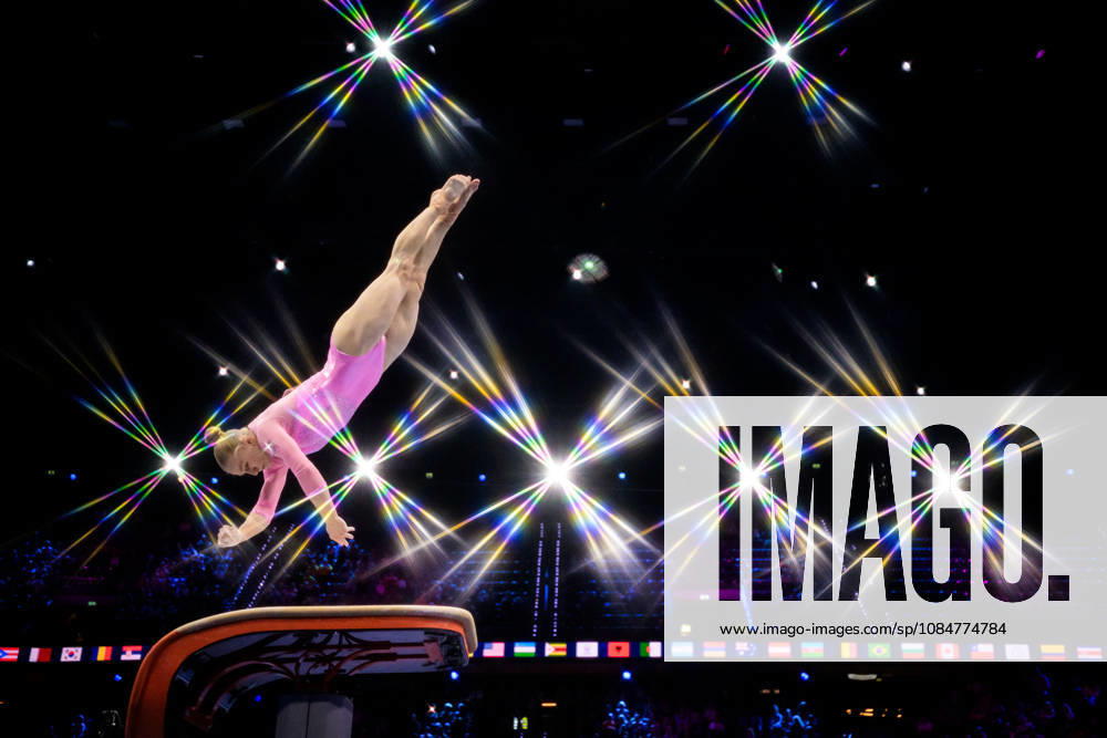 Editor’s note: An on-camera star filter was used to create this photo. Charlize Moerz of Austria competes in the women’s vault qualifiers during day three of the 2026 Artistic Gymnastics World Championships on October 19, 2026 in Rotterdam. Photo by Joel Marklund, BILDBYRÅN. Code: JM JM0860. bbeng, artistic gymnastics, gymnastics, World Championships, women’s artistic gymnastics, women’s gymnastics, World Championships, women’s artistic gymnastics, women’s gymnastics, World Championships, women’s artistic gymnastics, women’s gymnastics, World Championships, women’s artistic gymnastics, women’s gymnastics, World Championships, women’s artistic gymnastics, women’s gymnastics, World Championships, women’s artistic gymnastics, women’s gymnastics, World Championships, women’s artistic gymnastics, women’s gymnastics, World Championships, women’s artistic gymnastics, women’s gymnastics, World Championships, women’s artistic gymnastics, women’s gymnastics, World Championships, women’s artistic gymnastics, women’s gymnastics, World Championships, women’s artistic gymnastics, women’s gymnastics, World Championships, women’s artistic gymnastics, women’s gymnastics, World Championships, women’s artistic gymnastics, women’s gymnastics, World Championships, women’s artistic gymnastics, women’s gymnastics, World Championships, women’s artistic gymnastics, women’s gymnastics, World Championships, women’s artistic gymnastics, women’s gymnastics, World Championships, women’s artistic gymnastics, women’s gymnastics, World Championships, women’s artistic gymnastics, women’s gymnastics, World Championships, women’s artistic gymnastics, women’s gymnastics, World Championships, women’s artistic gymnastics, women’s gymnastics, World Championships, women’s artistic gymnastics, women’s gymnastics, World Championships, women’s artistic gymnastics, women’s gymnastics, World Championships, women’s artistic gymnastics, women’s gymnastics,