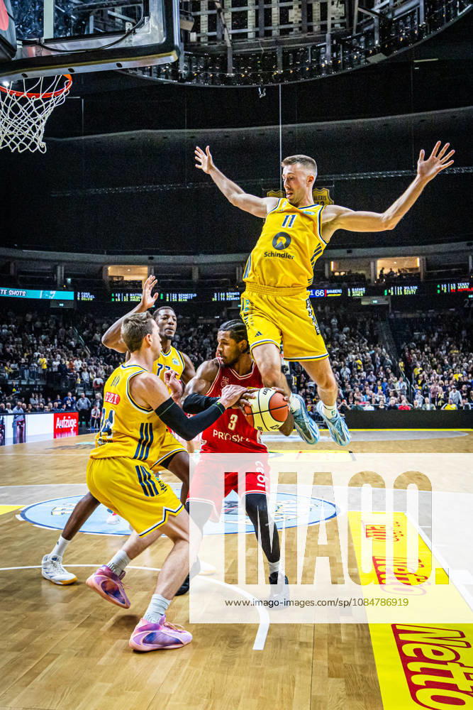 Basketball Berlin, October 19, 2026; 2026–2027 Season; Netto BBL Cup Round of 16; Alba Berlin; BMA365; Bamberg Baskets; Jordan Wright (Bamberg, No. 03); Joe Wieskamp (Alba Berlin, No. 11)