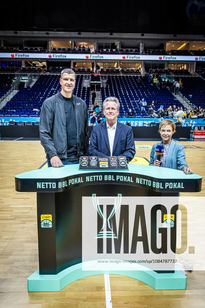 Basketball Berlin, October 19, 2026; 2026–2027 Season; Netto BBL Cup Round of 16; Alba Berlin; BMA365; Bamberg Baskets; Quarterfinal Draw