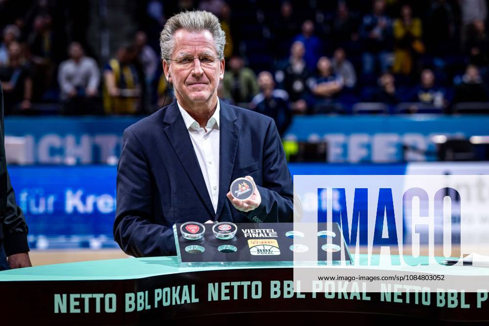 Basketball Berlin, October 19, 2026; 2026–2027 Season; Netto BBL Cup Round of 16; Alba Berlin; BMA365; Bamberg Baskets; Quarterfinal Draw; Dr. Stefan Holzhagen