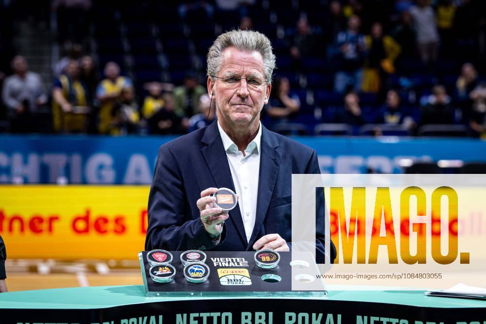 Basketball Berlin, October 19, 2026; 2026–2027 Season; Netto BBL Cup Round of 16; Alba Berlin; BMA365; Bamberg Baskets; Quarterfinal Draw; Dr. Stefan Holz; Vechta