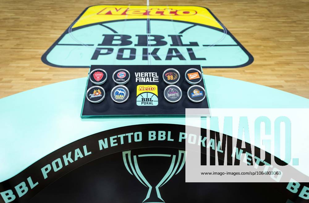 Basketball Berlin, October 19, 2026; 2026–2027 Season; Netto BBL Cup Round of 16; Alba Berlin; BMA365; Bamberg Baskets; Quarterfinal Draw; Matchups