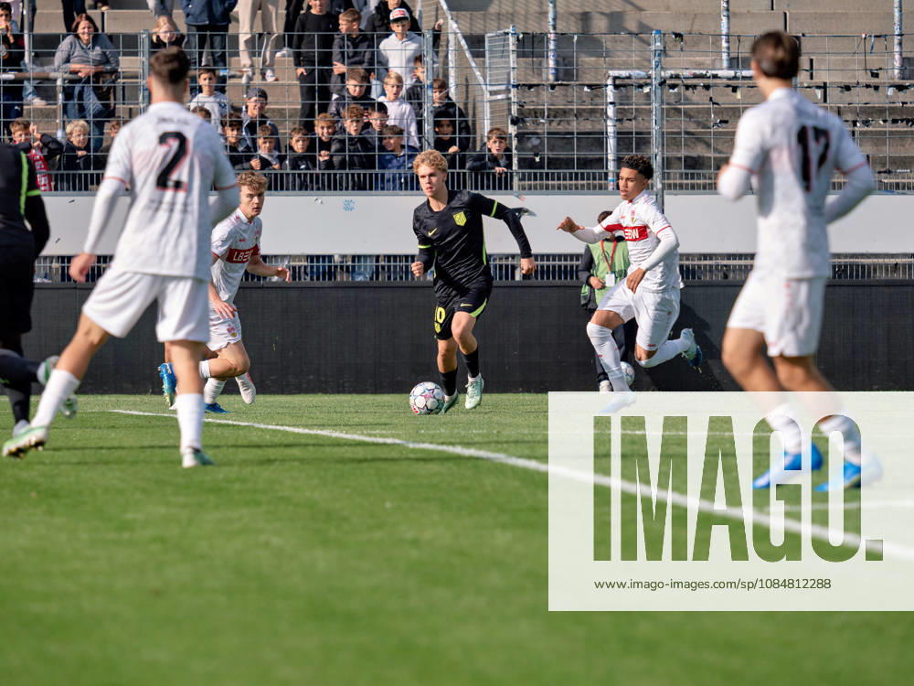 Daniel Fitzgerald, Atlético Madrid, 10 on the Ball (GER), Soccer, VfB Stuttgart vs. Atlético Madrid, UEFA Youth League, Matchday 3, Stuttgart, 2026–2027 Season, October 20, 2026, GER, Soccer, VfB Stuttgart vs. Atlético Madrid, UEFA Youth League, Matchday 3, Stuttgart, 2026–2027 season, October 20, 2026, Stuttgart