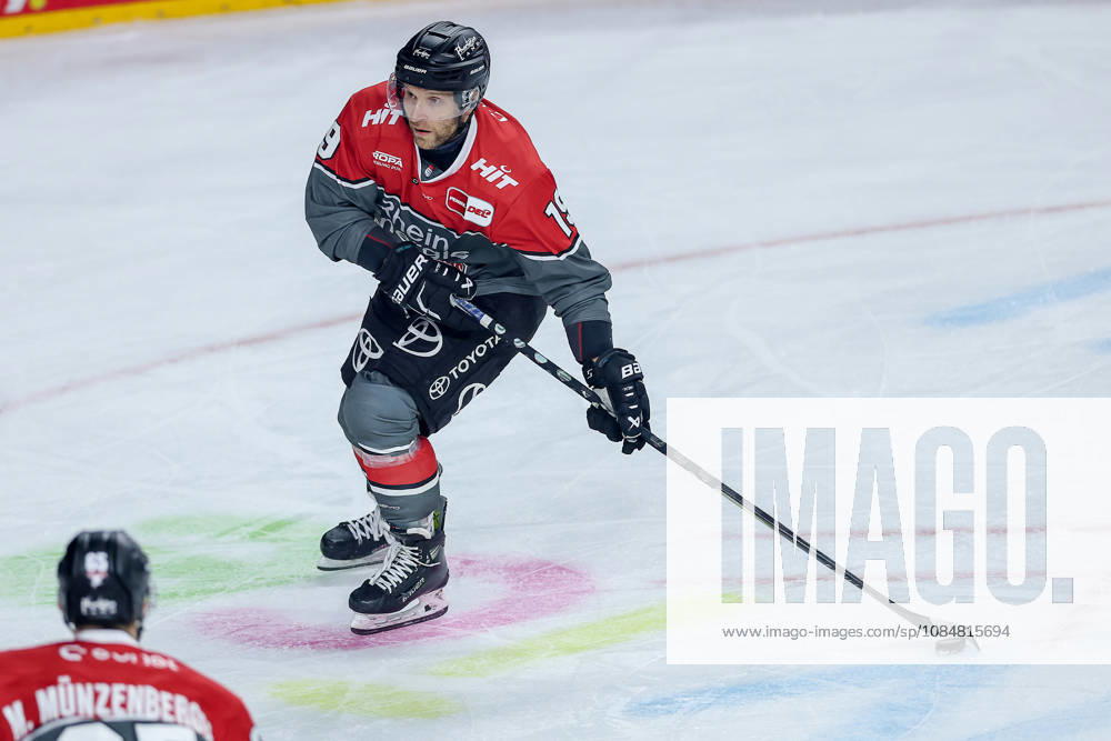 Ice Hockey, DEL, Kölner Haie vs. Schwenninger Wild Wings, Matchday 49, 2026–27 Season, Lanxess Arena, Cologne, Frederik Storm, Kölner Haie, 19, North Rhine-Westphalia, Germany