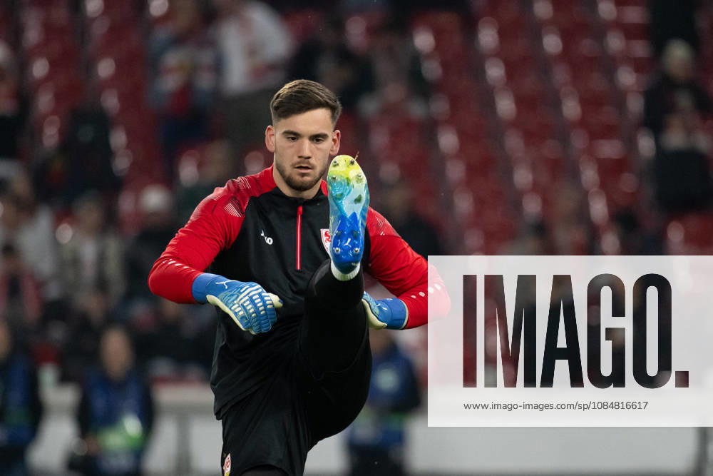 Germany, Soccer, Men s, UEFA Champions League, 2026–2027 Season, Matchday 3, VfB Stuttgart vs. Atlético Madrid, Before kickoff, Dennis Seimen (VfB Stuttgart), 41, Stuttgart MHP Arena, Baden-Württemberg, Germany