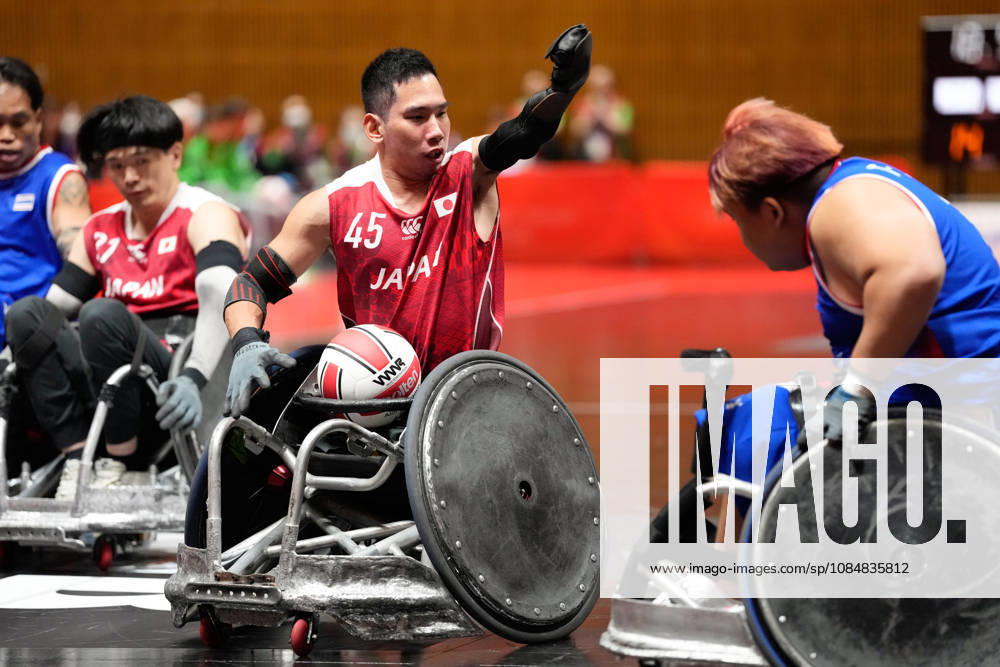 Hiroki Hora (JPN), OCTOBER 21, 2026 - Wheelchair Rugby : Preliminary Match between Japan - Thailand at WING ARENA KARIYA during The Asian Para Games Aichi-Nagoya 2026 in Aichi, Japan. Noxthirdxpartyxsales aflo_357786665 MARUYAMA,