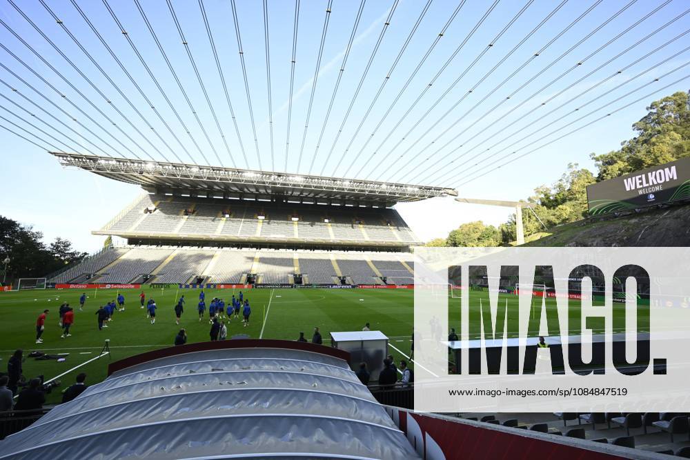 SC Braga v KAA Gent - UEFA Conference League Media Activities 21 10 2026 BRAGA, PORTUGAL - OCTOBER 21 : General view inside the stadium pictured during a training session ahead of the UEFA Conference League 2026 27 League Phase matchday 2 match between SC Braga and KAA Gent on October 21, 2026 in Braga, Portugal, 21 10 2026 Braga Portugal